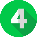 Número 4 | Ícone Número 4 | Ícone