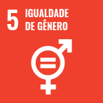 Imagem do logo da ODS 5 – Igualdade de Gênero