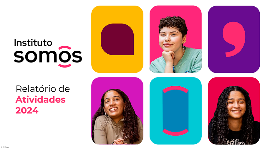Imagem de Capa do Relatório das Atividades do Instituto Somos 2024