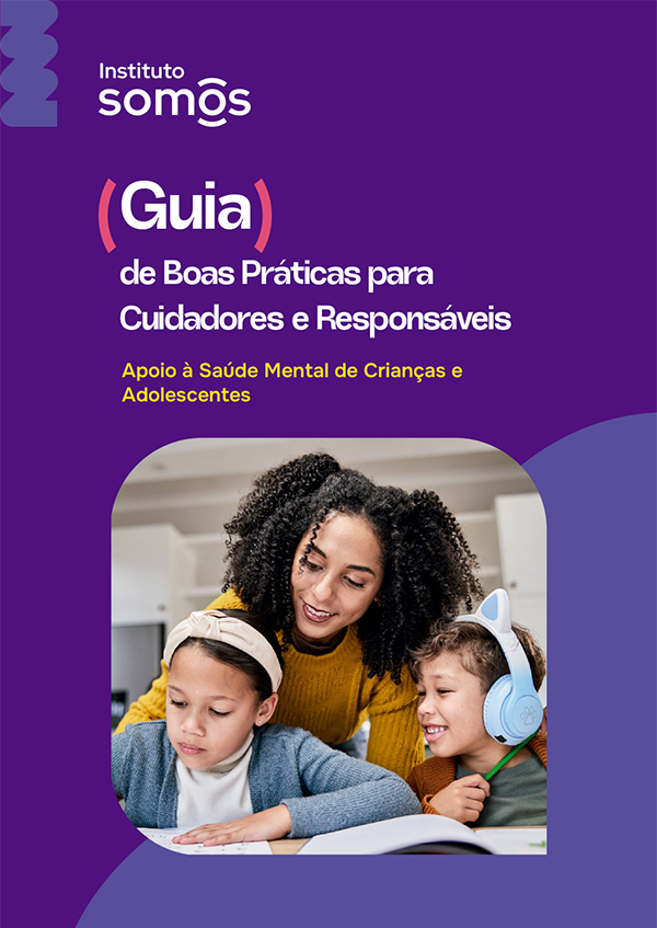 Imagem da Capa do Guia para Cuidadores Instituto Somos