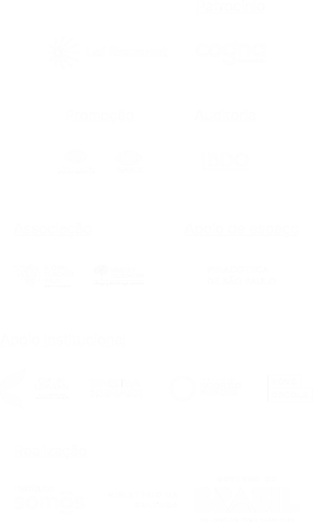 Prêmio Educador Nota 10 | Iniciativa e Realização - Patrocínio - Parceiros - Apoio Institucional - Associação - Auditoria